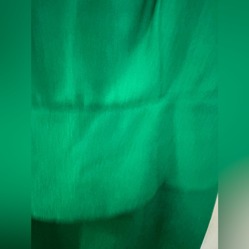 The Limited Peplum Sheath Dress 10 Jewel Tone Kelly Green Crepe